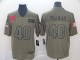 Nike Cardinals #40 Pat Tillman 2019 Olive Salute To Service Limited Men Jersey