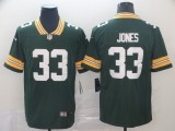 NFL Green Bay Packers #33 Jones Green Vapor Untouchable Player Nike Limited Stitched Jersey