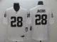 Nike Oakland Raiders #28 Josh Jacobs White Men's Stitched NFL Vapor Untouchable Limited Jersey