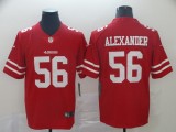 Nike San Francisco 49ers #56 Kwon Alexander Red Vapor Untouchable Limited Jersey