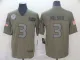 Nike Seahawks #3 Russell Wilson 2019 Olive Salute To Service Limited Men Jersey