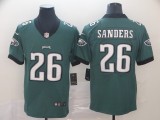 Men's Nike Philadelphia Eagles #26 Sanders Green Vapor Untouchable Limited Player Jersey