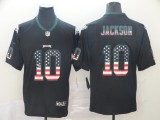 Nike Eagles #10 DeSean Jackson USA Flag Limited Men Jersey