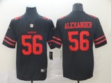 Nike San Francisco 49ers #56 Kwon Alexander Black Vapor Untouchable Limited Jersey