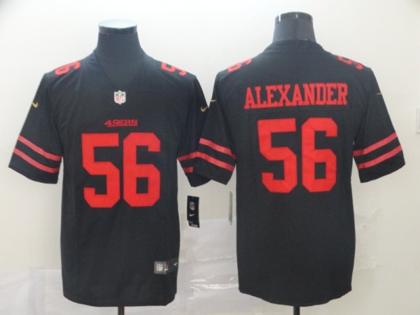 Nike San Francisco 49ers #56 Kwon Alexander Black Vapor Untouchable Limited Jersey