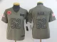 Youth Nike Bears #52 Khalil Mack 2019 Olive Salute To Service Limited Jersey