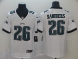 Men's Nike Philadelphia Eagles #26 Sanders White Vapor Untouchable Limited Player Jersey