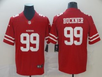 Nike San Francisco 49ers #99 Buckner Red Vapor Untouchable Limited Jersey