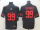 Nike San Francisco 49ers #99 Buckner Black Vapor Untouchable Limited Jersey