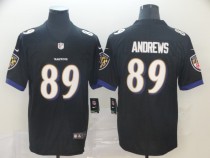 Nike Ravens #89 Anderws Black Vapor Untouchable Limited Men Jersey