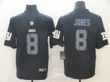 New York Giants #8 Daniel Jones Black Impact Limited Men Jersey