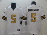 Nike Saints #5 Teddy Bridgewater White Color Rush Limited Men Jersey