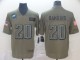 Nike Eagles #20 Brian Dawkins 2019 Olive Salute To Service Limited Men Jersey