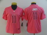 Women's Atlanta Falcons #11 Julio Jones 2019  Pink Vapor Untouchable Limited Jersey