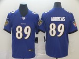 Nike Ravens #89 Anderws Purple Vapor Untouchable Limited Men Jersey