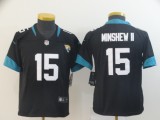 Youth Nike Jacksonville Jaguars #15 Gardner Minshew II Black Vapor Untouchable Limited Jersey