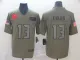 Nike Buccaneers #13 Mike Evans 2019 Olive Salute To Service Limited Men Jersey