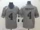 Men's Dallas Cowboys #21 Ezekiel Elliott Grey Limited Stitched NFL Jersey