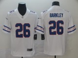 Men's New York Giants #26 Saquon Barkley White 2019 Team Logo Cool Edition Stitched Jersey