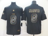 Nike Titans #8 Marcus Mariota Black Gold Vapor Untouchable Limited Men Jersey