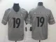 Men's Pittsburgh Steelers #19 JuJu Smith-Schuster 2019 Grey Stitched NFL Jersey