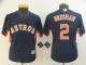 Youth Houston Astros #2 Bregman Blue Game MLB Jersey