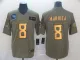 Men's Tennessee Titans #8 Marcus Mariota 2019 Olive/Gold Salute To Service Limited Jersey