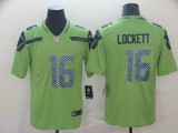 NFL Seattle Seahawks #16 Lockett Green Vapor Untouchable Limited NFL Jersey