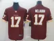 Men's Washington Redskins #17 Terry McLaurin Red Vapor Untouchable Limited Jersey