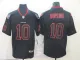Men's Houston Texans #10 DeAndre Hopkins Lights Out Black Color Rush Limited Jersey