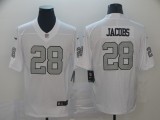 Nike Raiders #28 Josh Jacobs White 2019 NFL Draft Color Rush Limited Jersey