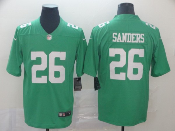 Nike Philadelphia Eagles #26 Sanders Green Vapor Untouchable Limited Jersey