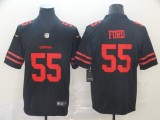 Mens San Francisco 49ers #55 Ford Black Vapor Untouchable Limited Player Jersey