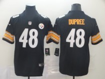 Nike Pittsburgh Steelers #48 Dupree Black Vapor Untouchable Limited Stitched Jersey