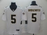 Nike Saints #5 Teddy Bridgewater White Vapor Untouchable Limited Jersey