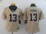 Women Nike New Orleans Saints #13 Tomas Gold Inverted Legend Jersey