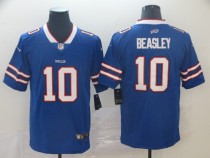 Men's Nike Buffalo Bills #10 Beasley Royal Blue Team Color Vapor Untouchable Limited Jersey