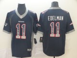 Men's New England Patriots #11 Julian Edelman Color Rush Limited Jersey