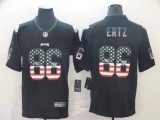 Men's Philadelphia Eagles #86 Zach Ertz USA Flag Limited Men Jersey