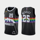 Men's NBA Denver Nuggets #25 Malik Beasley 2019-20 City Jersey