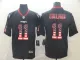 Men's New England Patriots #11 Julian Edelman Black 2018 USA Flag Color Rush Limited Jersey