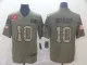 Men's Houston Texans #10 DeAndre Hopkins 2019 Olive/Camo Salute To Service Limited Jersey