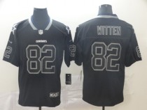 Nike Dallas cowboys #82 Witten Lights Out Black Color Rush Limited Jersey