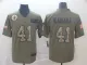 Men's New Orleans Saints #41 Alvin Kamara 2019 Olive/Camo Salute To Service Limited Jersey