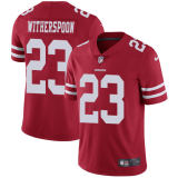 Nike NFL San Francisco 49ers #23 Witherspoon Red Vapor Untouchable Limited Jersey