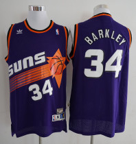 Swingman #34 purple Barkley Road NBA Phoenix Suns Jersey