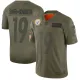 Nike Steelers #19 JuJu Smith-Schuster 2019 Olive Salute To Service Limited Men Jersey