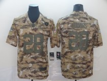 Men's Nike Raiders #28 Josh Jacobs Salute To Service Jersey