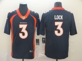Nike Denver Broncos #3 Lock Blue Alternate Vapor Untouchable Limited Jersey