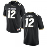 NCAA Colorado Buffaloes #12 Steven montez Black Jerseys